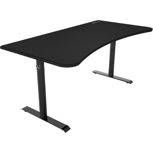 Arozzi - Arena Ultrawide Curved Gaming Desk - Pure Black