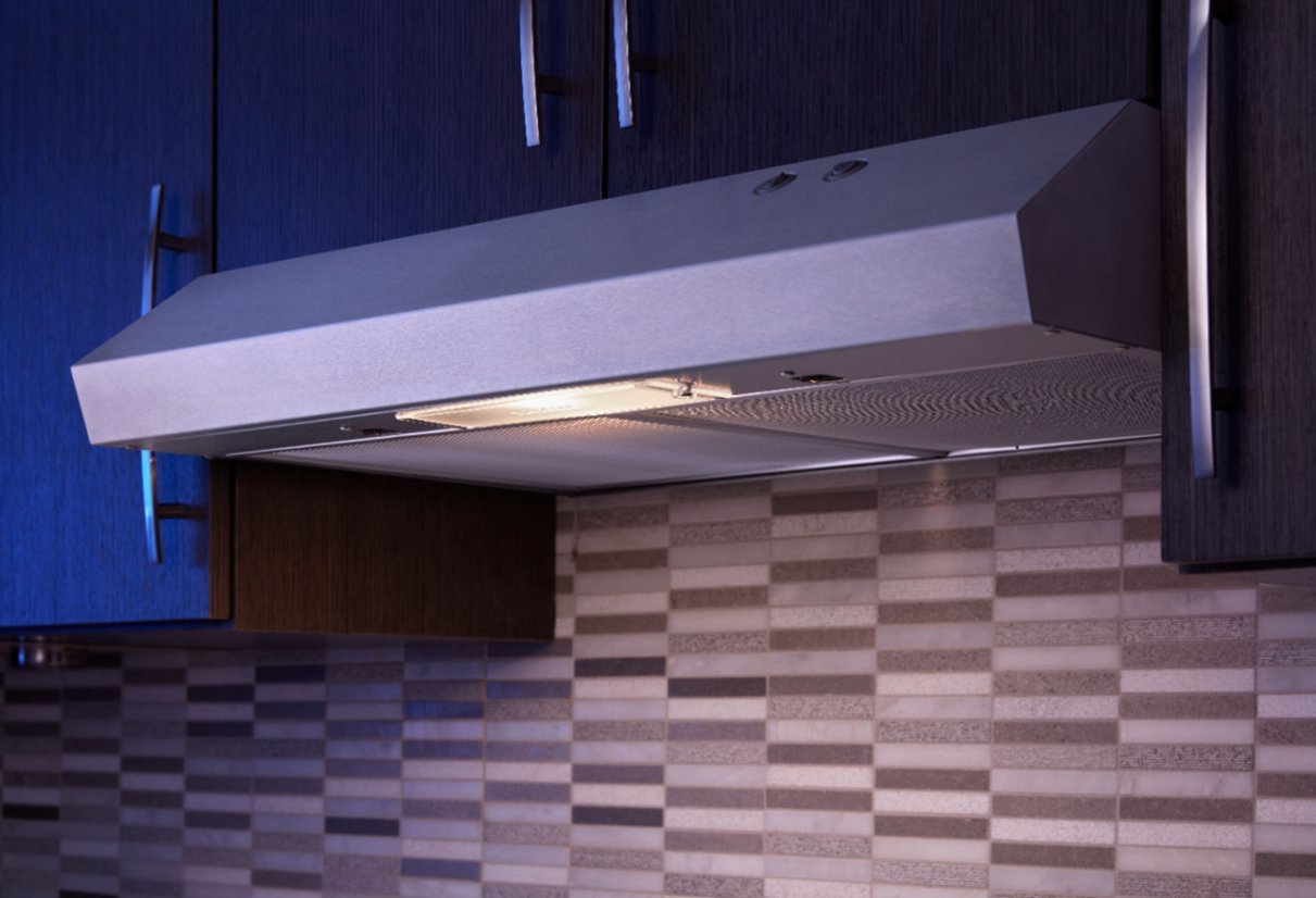 Whirlpool - 30" Externally Vented Range Hood - Stainless steel