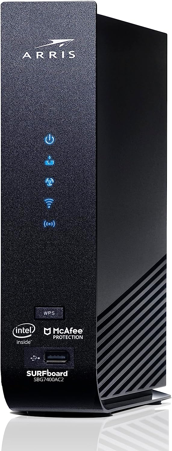 Aaris SURFboard SBG7400AC2 Cable Modem & AC2350 Wifi Router