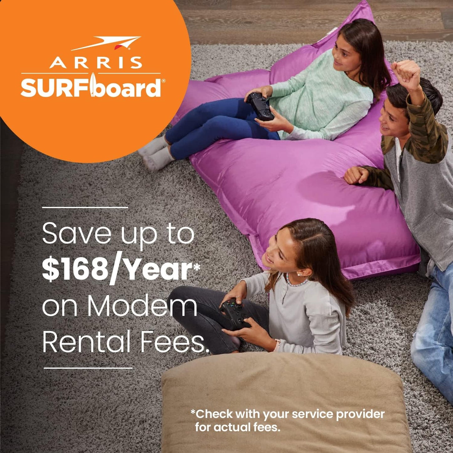 Aaris SURFboard SBG7400AC2 Cable Modem & AC2350 Wifi Router