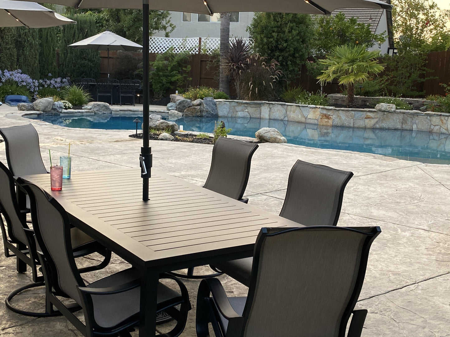 Yardbird® - Pepin Outdoor Swivel Rocking Chair - Sierra