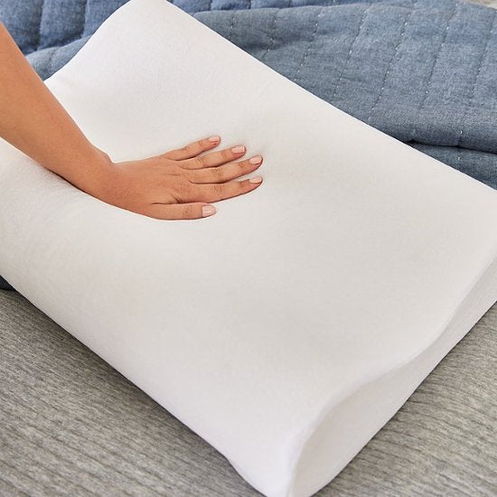 Sleep Innovations - Contour Memory Foam Standard Pillow - White