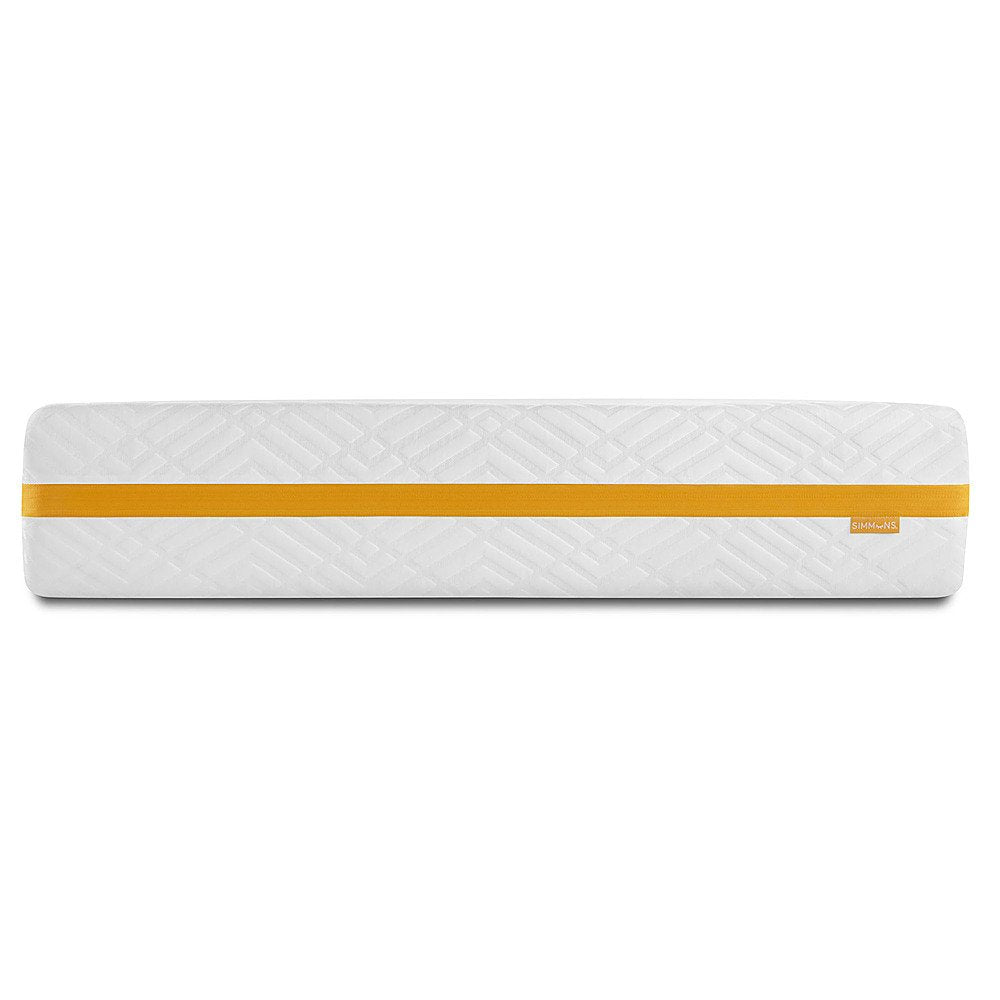 Simmons - 12" Plush Memory Foam Mattress - White