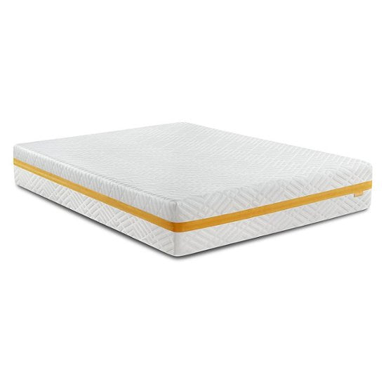 Simmons - 12" Plush Memory Foam Mattress - White