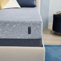 Serta - Sheepless Nights 9" Medium Foam Mattress -Twin - Blue