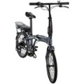 Huffy - Oslo Folding E-Bike w/25 mi max Operating Range & 20 mph max Speed - Charcoal