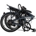 Huffy - Oslo Folding E-Bike w/25 mi max Operating Range & 20 mph max Speed - Charcoal