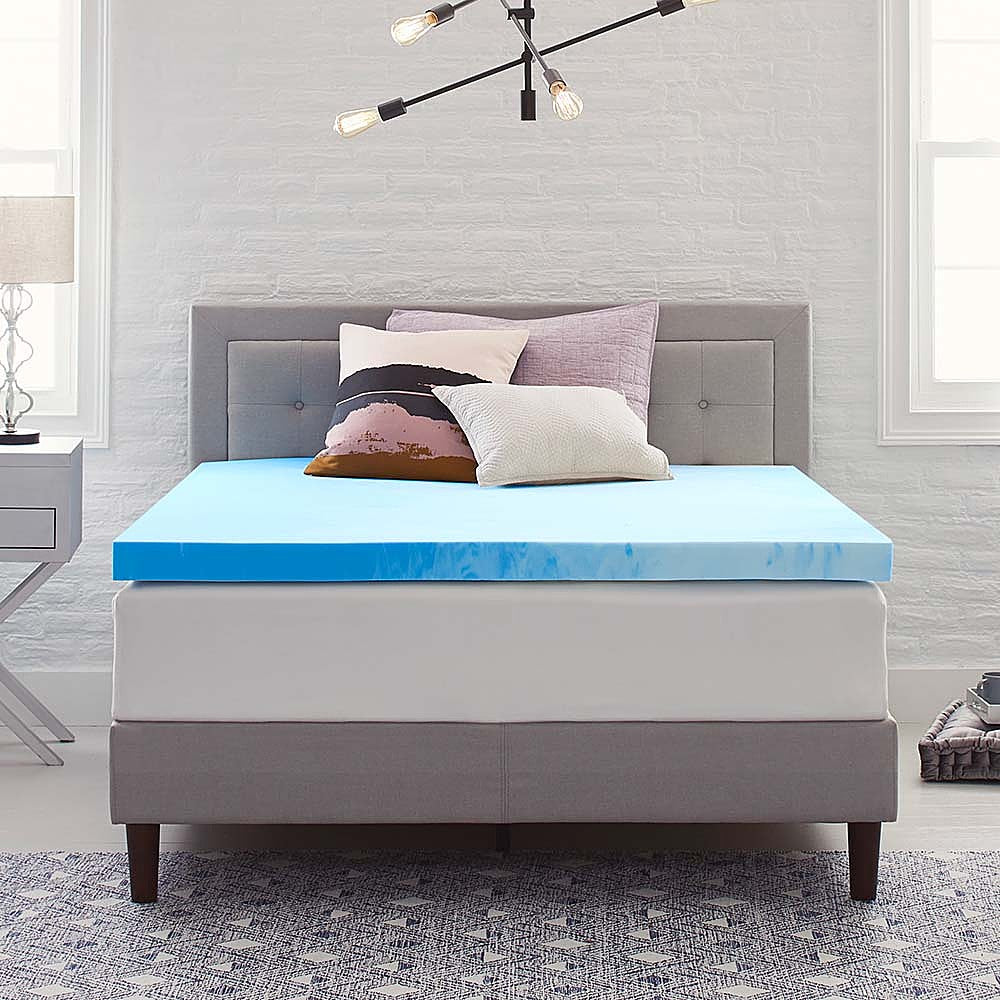 Sealy - Essentials 3 Inch Mattress Topper, Twin XL - Blue