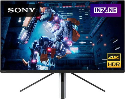 Sony - 27” INZONE M9 4K HDR 144Hz Gaming Monitor with Full Array Local Dimming and NVIDIA G-SYNC - White