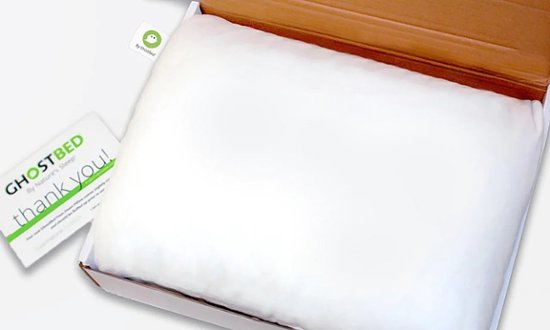 Ghostbed - Faux Down Pillow - White