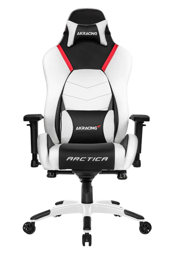 AKRacing - Masters Series Premium Gaming Chair - White/Red/Blk