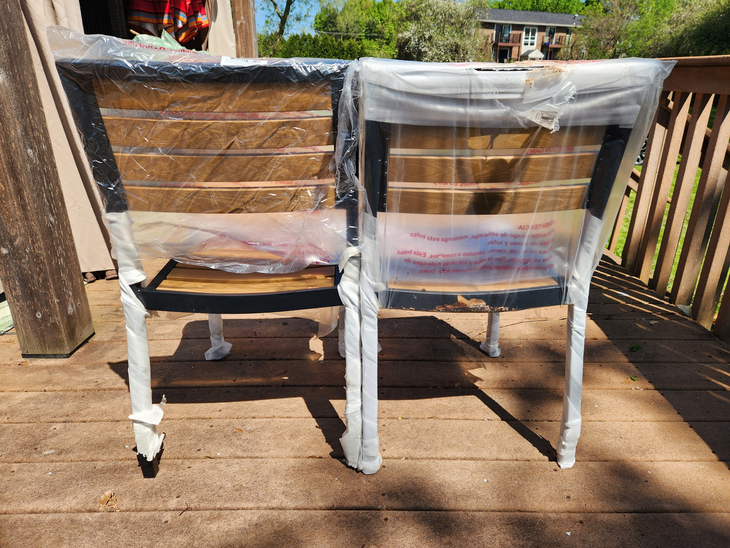 Flash Firniture Lark Patio Two Chair Set