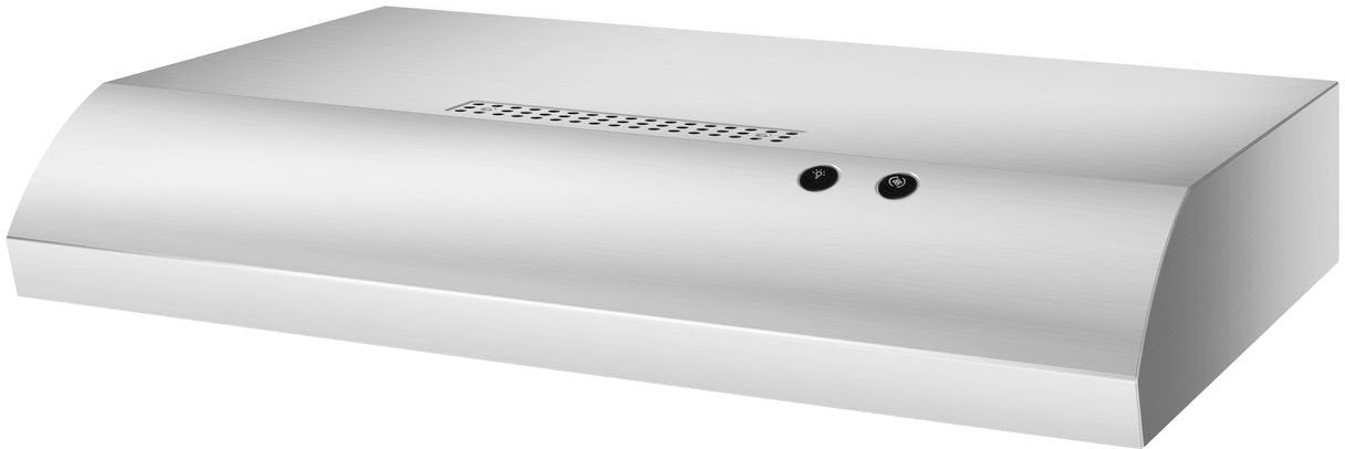 Whirlpool - 30" Convertible Range Hood - Stainless steel