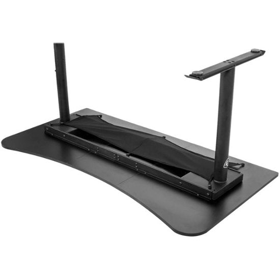 Arozzi - Arena Ultrawide Curved Gaming Desk - Pure Black