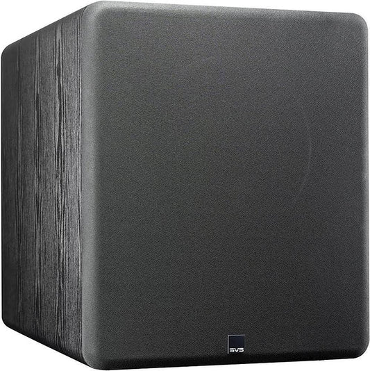 SVS - 12" 550W Powered Ported Box Subwoofer - Premium Black Ash