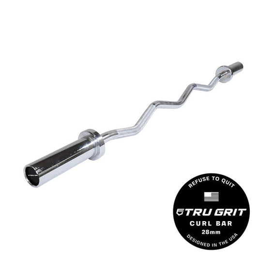 Tru Grit Curl Barbell